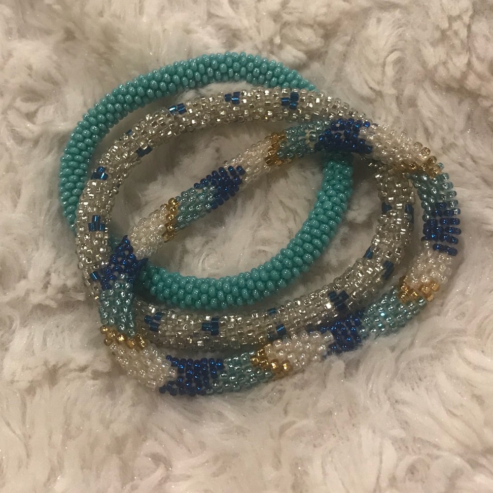 3 LILY AND LAURA bracelets